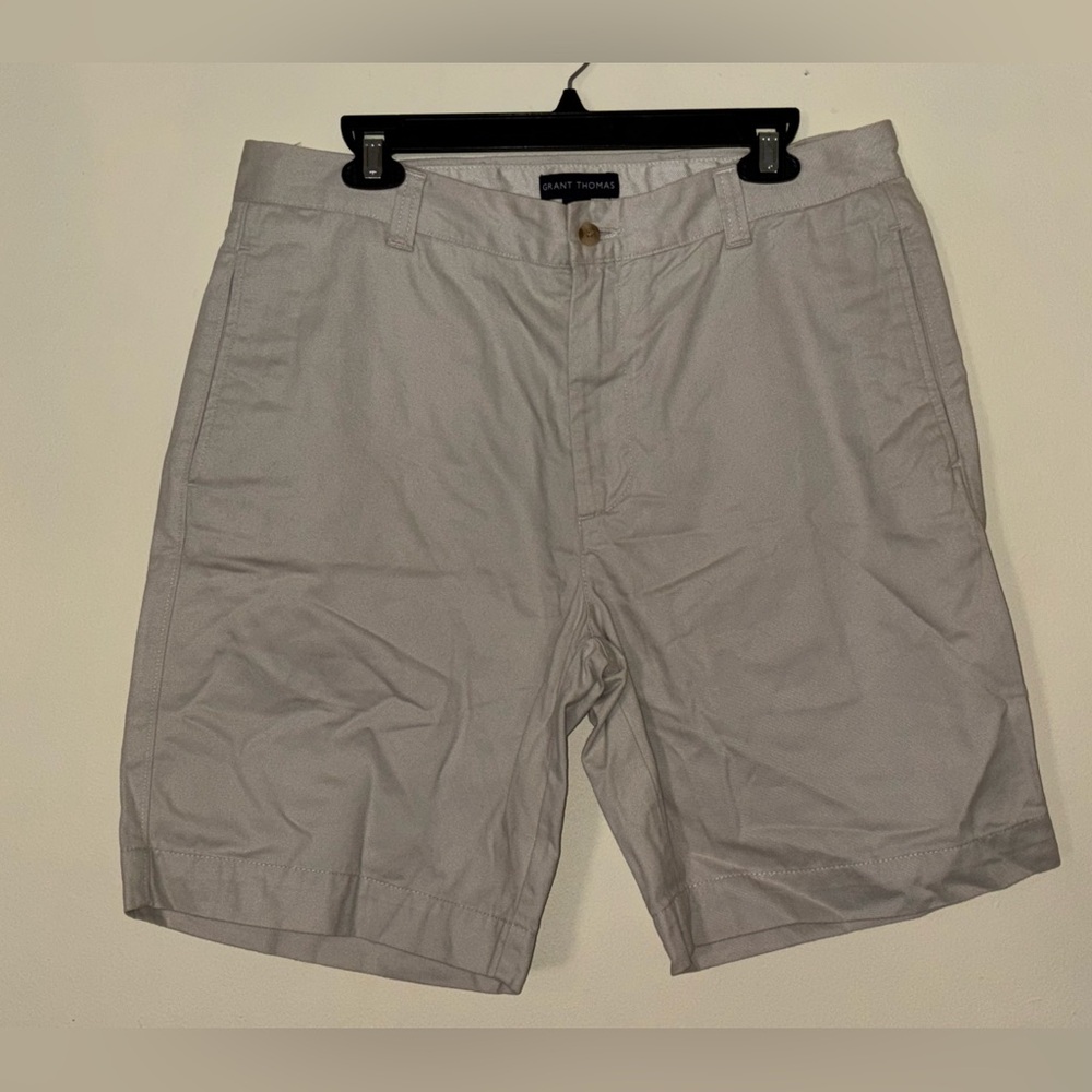 Grant Thomas Beige Short Pants